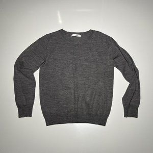 Moussy Heather Grey Lightweight Acrylic/Nylon Sweater Womens Size S (Free Size)
